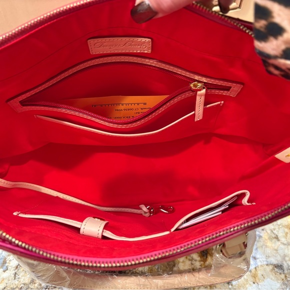 Dooney & Bourke Pink Nylon Tote - Picture 6 of 7